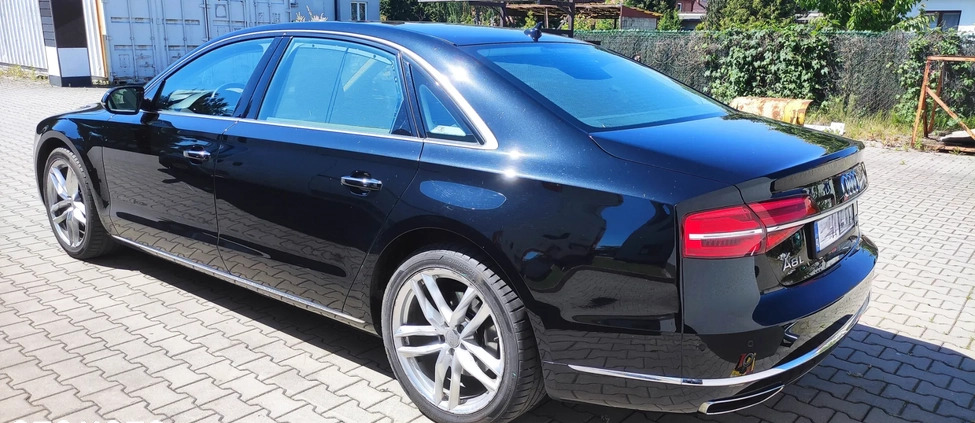 Audi A8 cena 199000 przebieg: 93000, rok produkcji 2017 z Radom małe 254